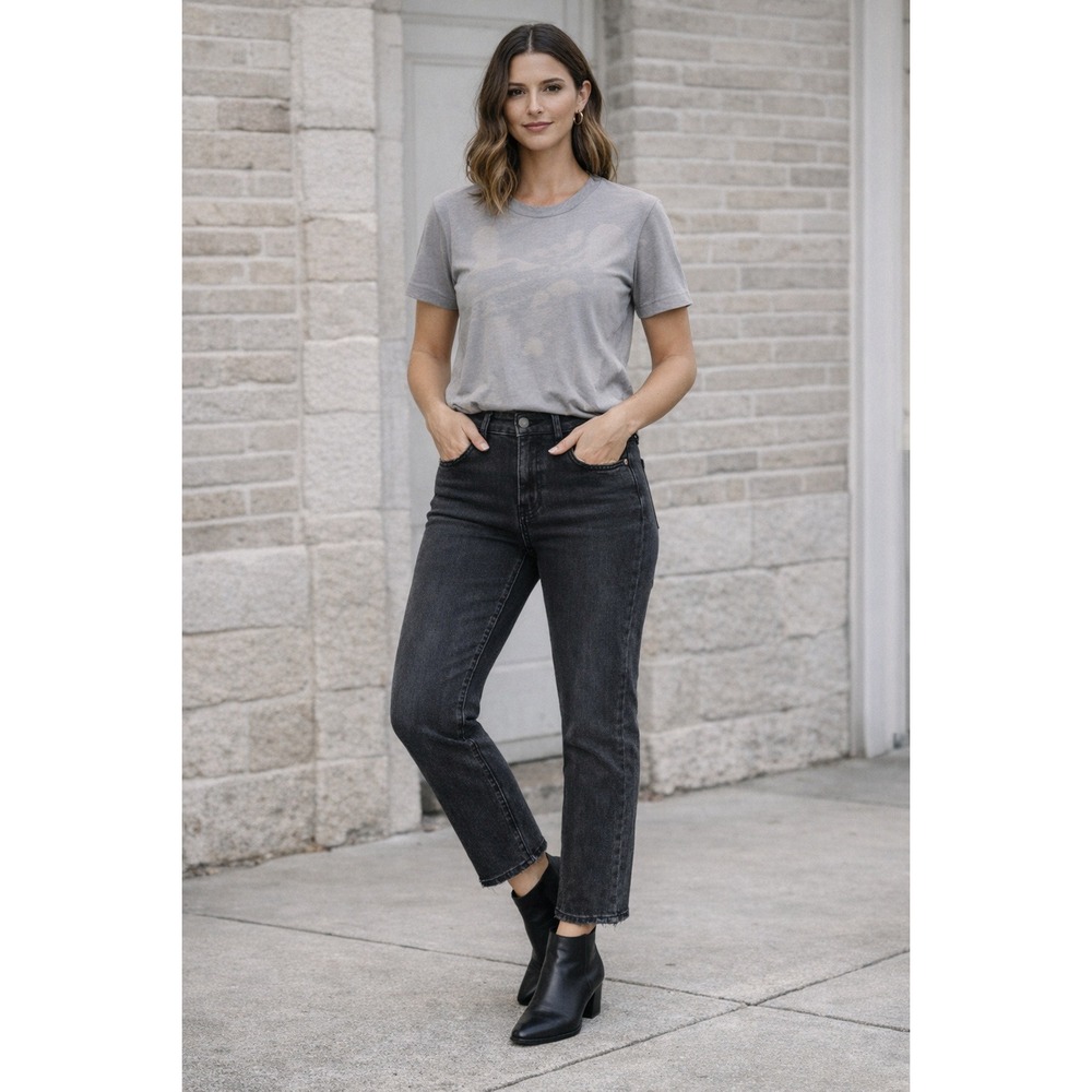 PAIGE Black Wash Skinny Jeans